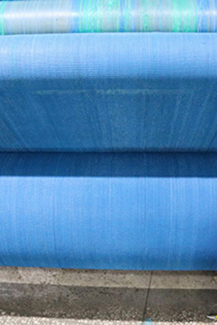 藍色建筑安全網(wǎng)布 